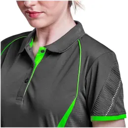 Ladies Razor Golf Shirt Close Up